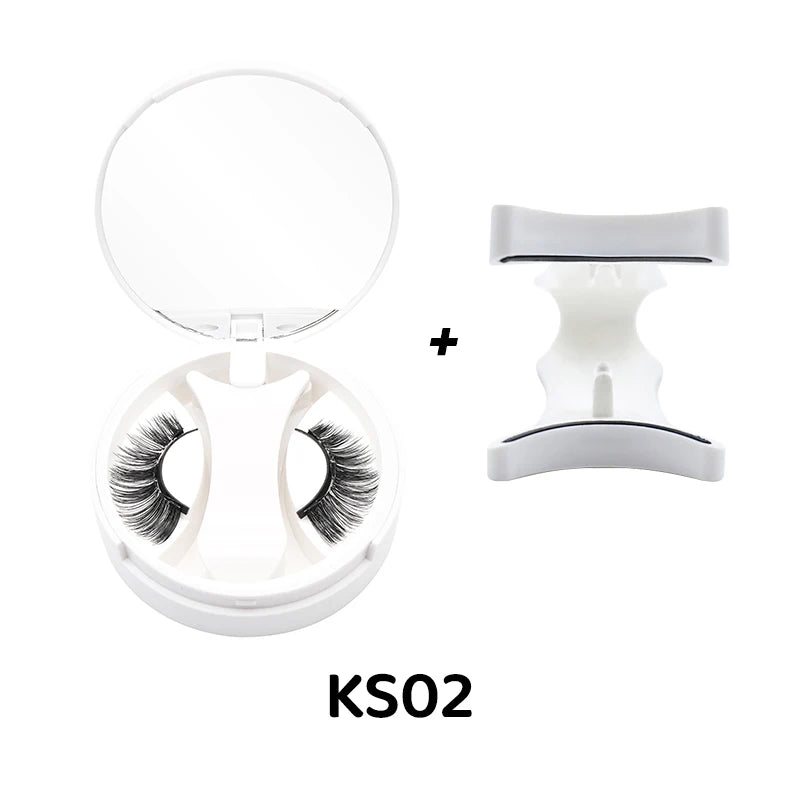 No-Glue Magnetic Eyelashes with Applicator | Reusable Natural-Look Lash Kit