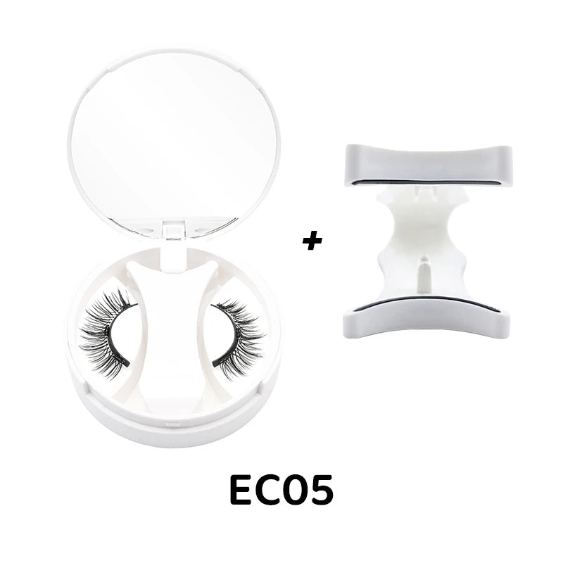 No-Glue Magnetic Eyelashes with Applicator | Reusable Natural-Look Lash Kit