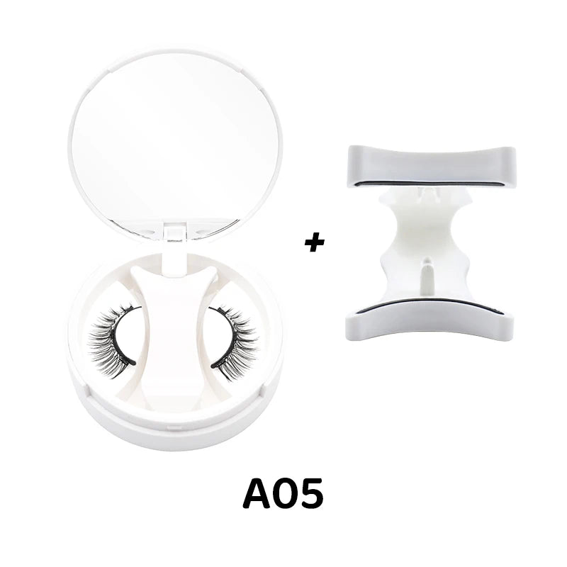 No-Glue Magnetic Eyelashes with Applicator | Reusable Natural-Look Lash Kit