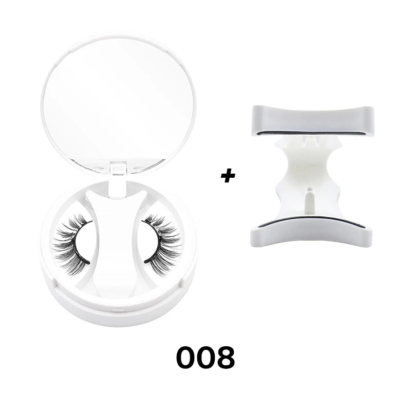 No-Glue Magnetic Eyelashes with Applicator | Reusable Natural-Look Lash Kit