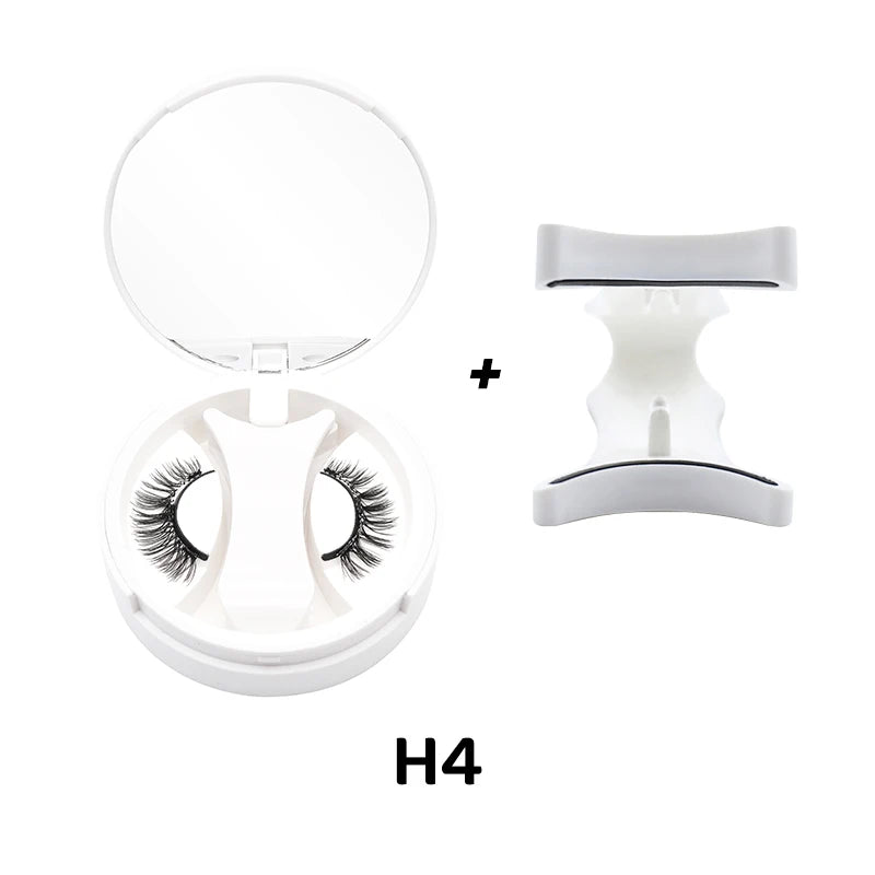 No-Glue Magnetic Eyelashes with Applicator | Reusable Natural-Look Lash Kit