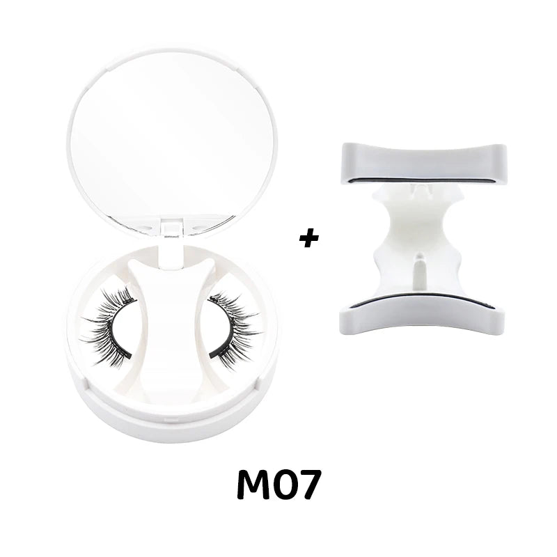 No-Glue Magnetic Eyelashes with Applicator | Reusable Natural-Look Lash Kit