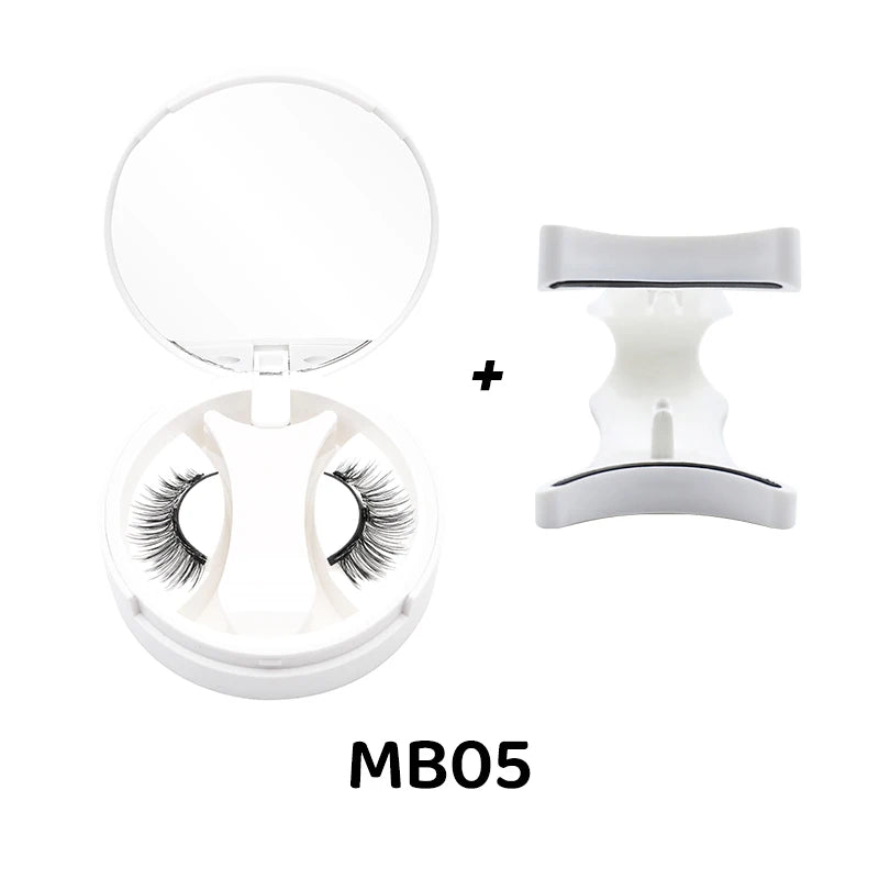 No-Glue Magnetic Eyelashes with Applicator | Reusable Natural-Look Lash Kit