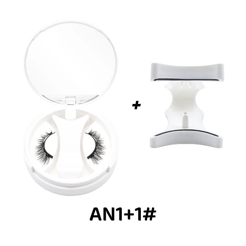 No-Glue Magnetic Eyelashes with Applicator | Reusable Natural-Look Lash Kit