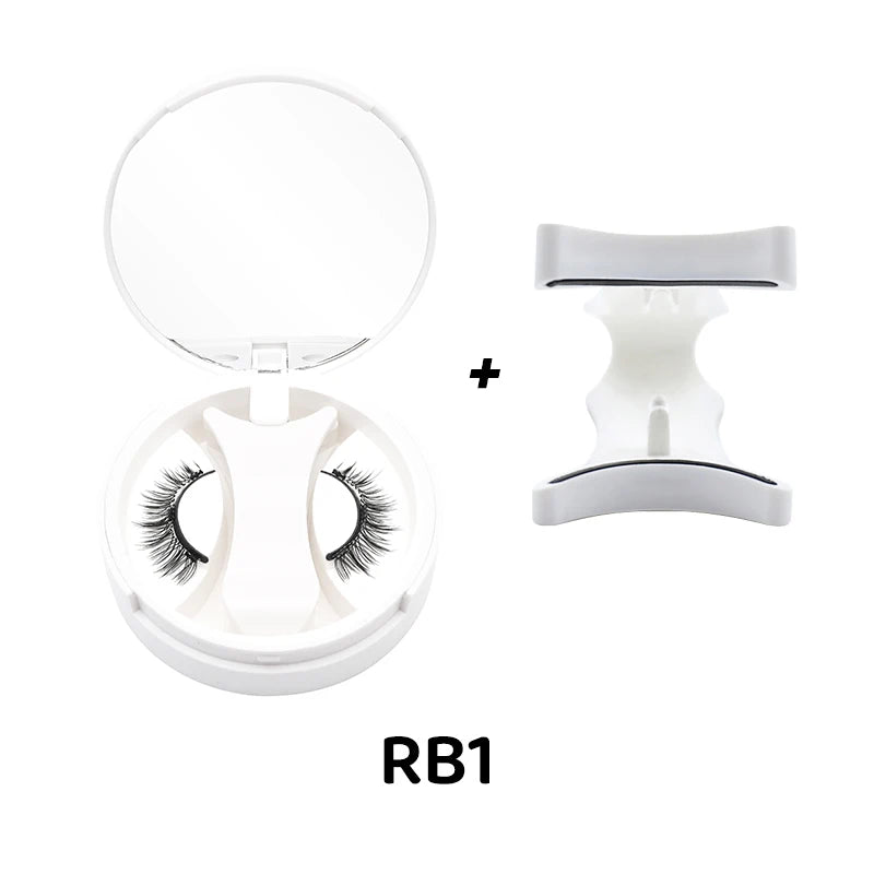 No-Glue Magnetic Eyelashes with Applicator | Reusable Natural-Look Lash Kit
