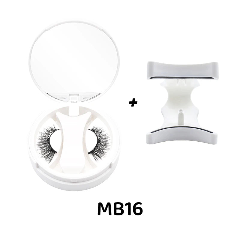 No-Glue Magnetic Eyelashes with Applicator | Reusable Natural-Look Lash Kit