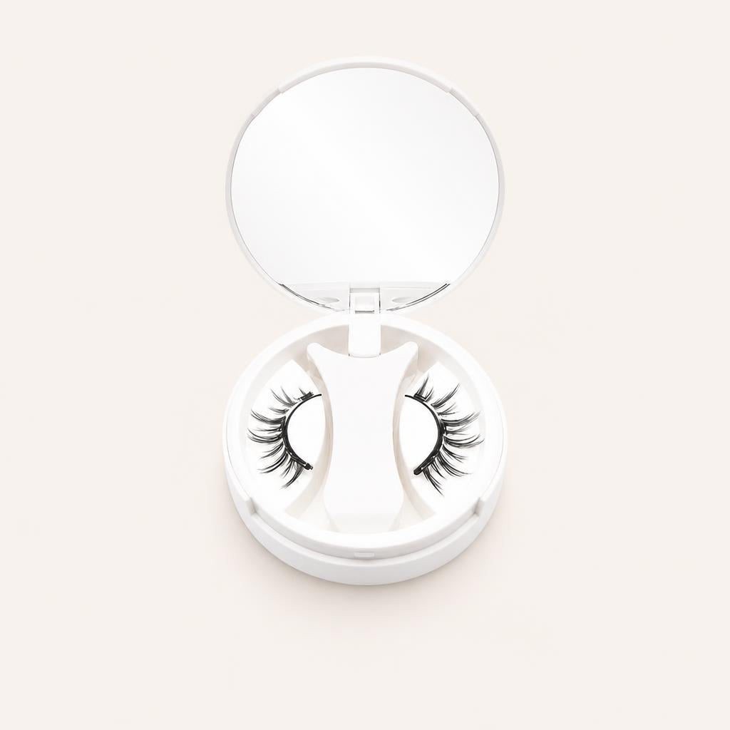 Velashe — Glue-Free Magnetic Eyelashes | Reusable Lash Kit with Applicator & Mirror